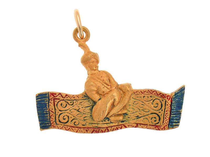 
                      
                        Sloan & Co. Aladdin on a Magic Carpet Charm
                      
                    