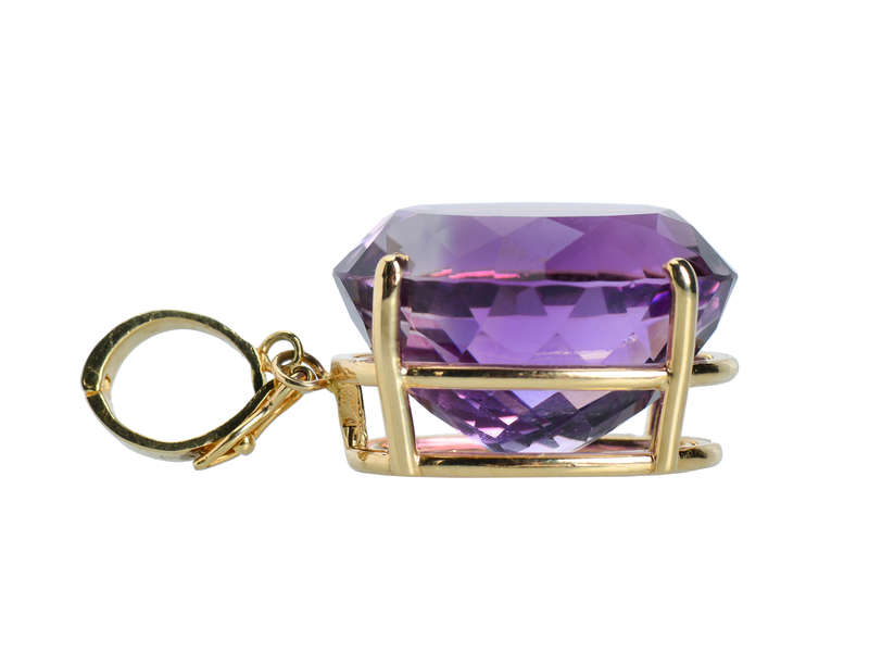 Amethyst Allure  - Vintage 35 Carat Pendant
