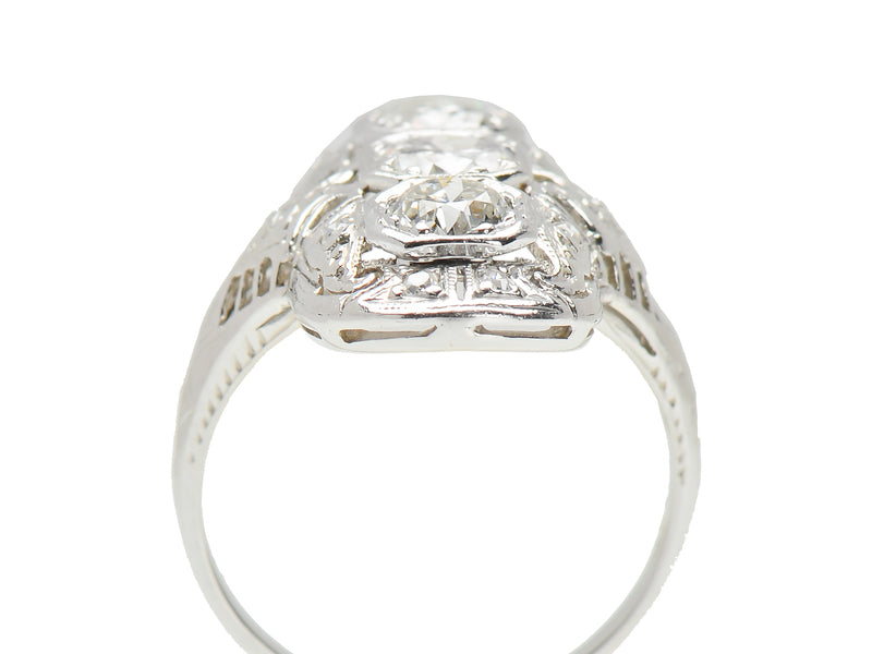 Illumination - Art Deco Diamond Ring