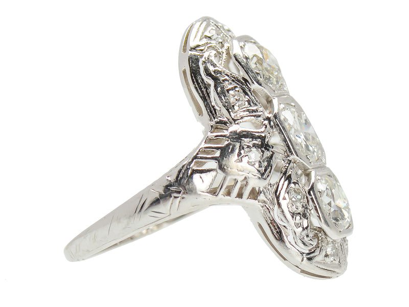 Illumination - Art Deco Diamond Ring