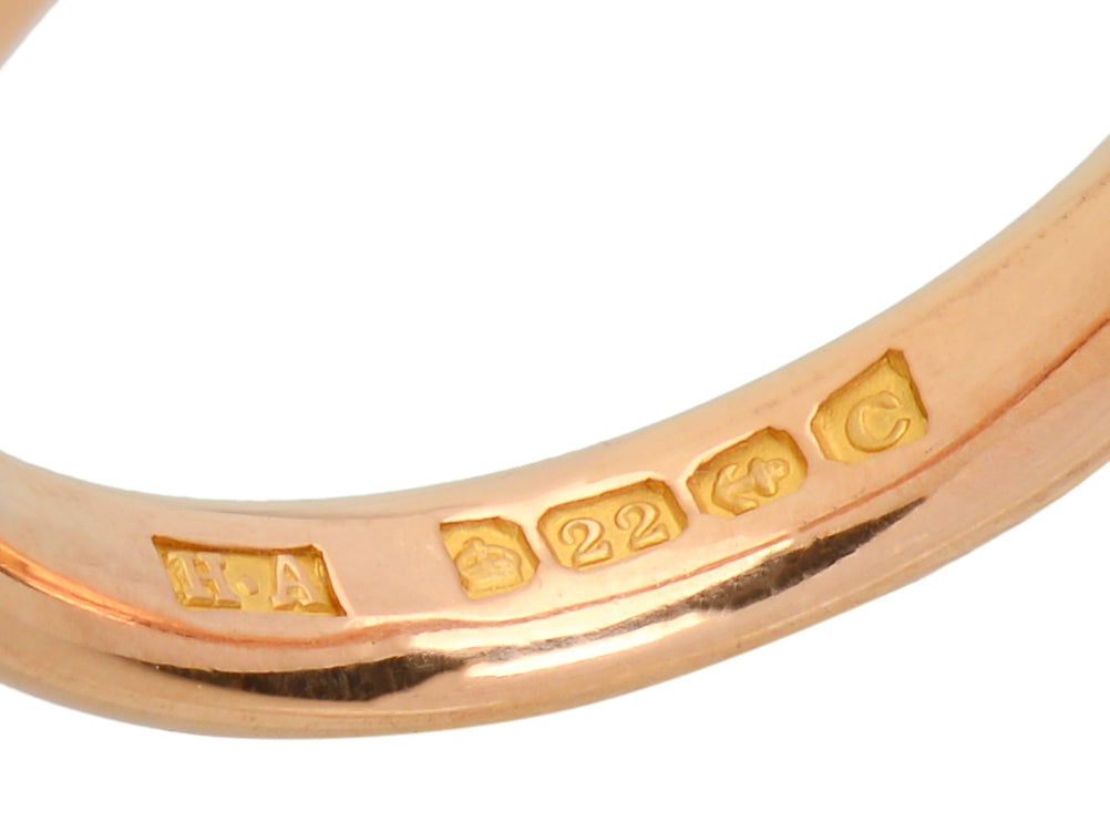 A Lifetime - 22k Gold Wedding Band from 1927