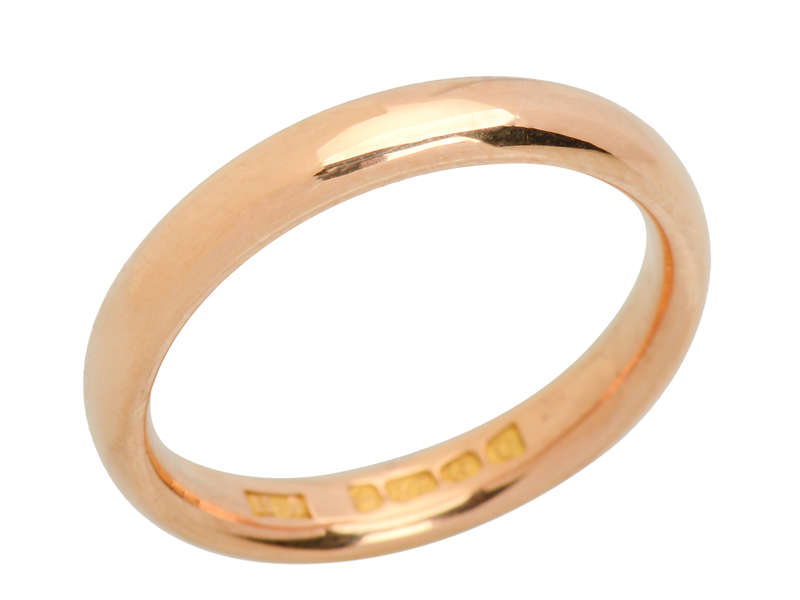 A Lifetime - 22k Gold Wedding Band from 1927