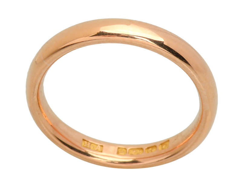 A Lifetime - 22k Gold Wedding Band from 1927