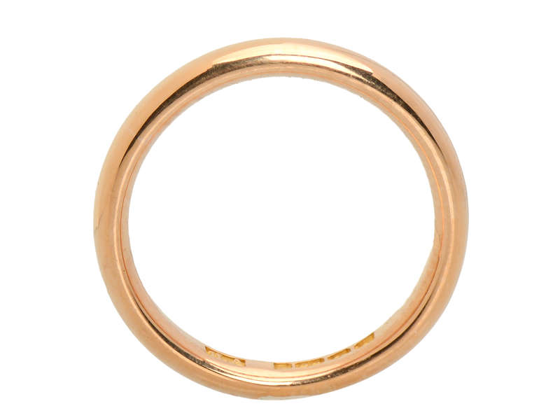 A Lifetime - 22k Gold Wedding Band from 1927