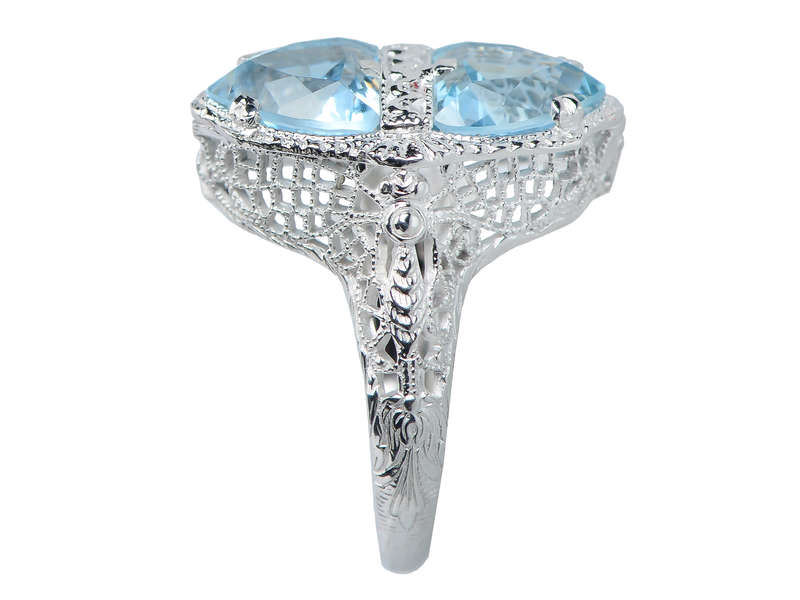 
                      
                        Dragonflies & Dreams - Belais Aquamarine Ring
                      
                    