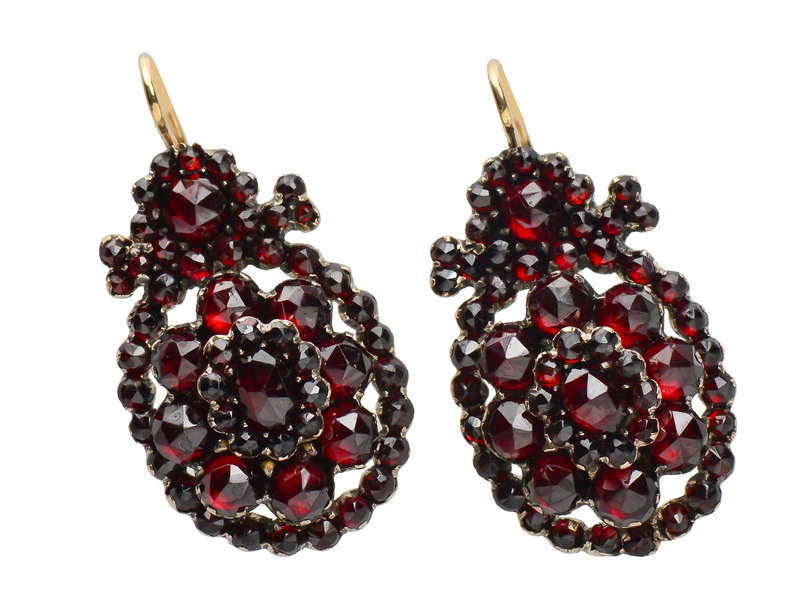 Bohemian Rhapsody - Victorian Garnet Ears