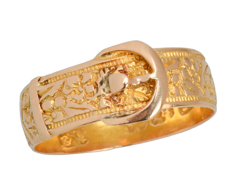 One, Two Buckle My...Finger in Gold from 1896!