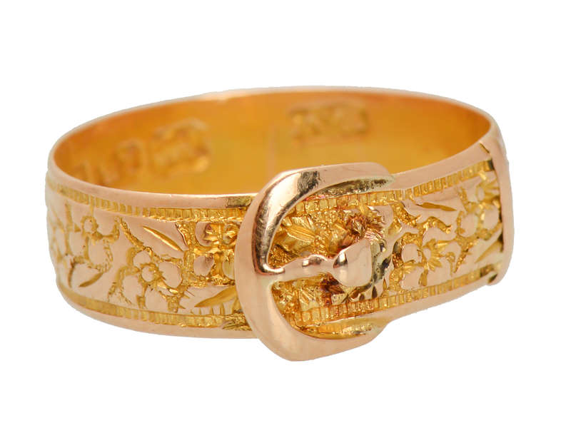 One, Two Buckle My...Finger in Gold from 1896!