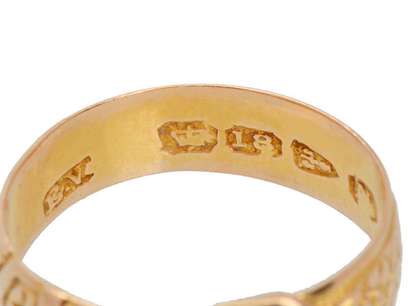 One, Two Buckle My...Finger in Gold from 1896!