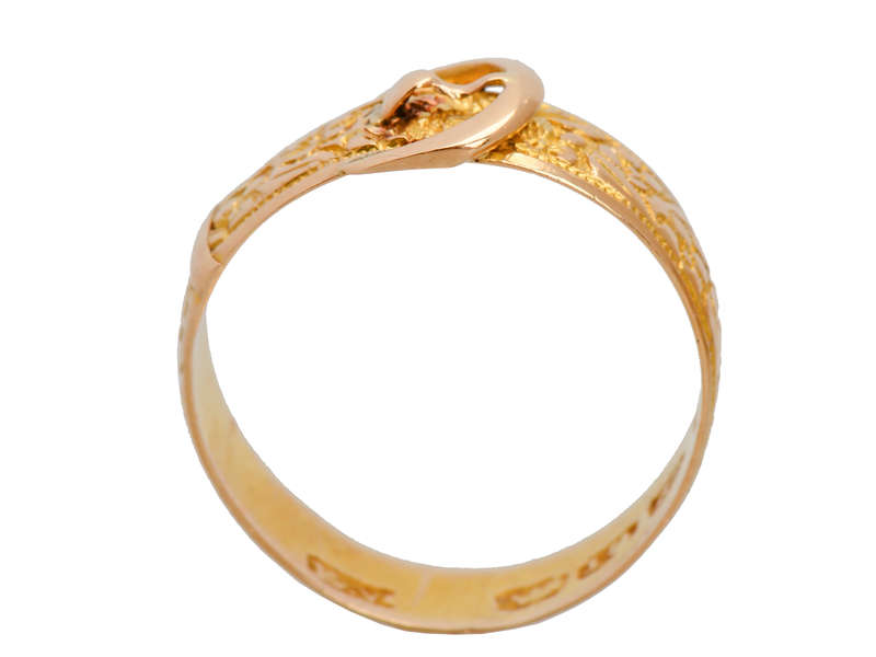 One, Two Buckle My...Finger in Gold from 1896!
