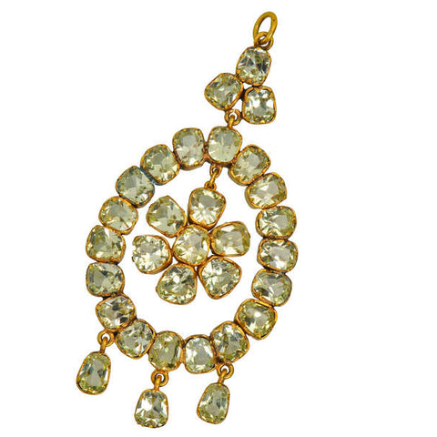 Chrysoberyl Charisma - Amazing English Pendant