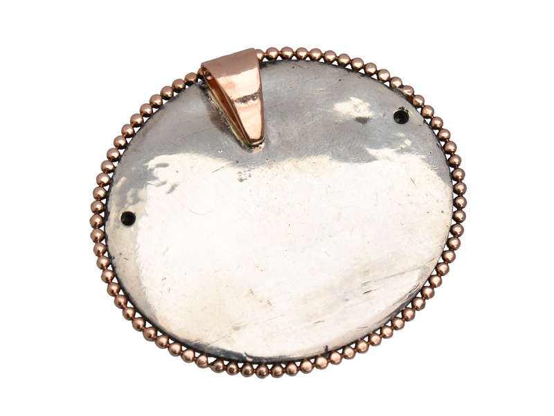 
                      
                        Iberian 18th C. PaveSet Chrysoberyl Pendant
                      
                    