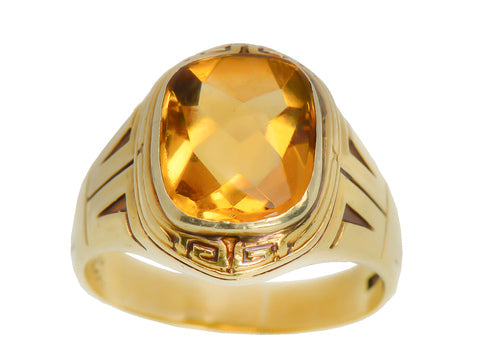 Larter & Sons Vintage Citrine Ring