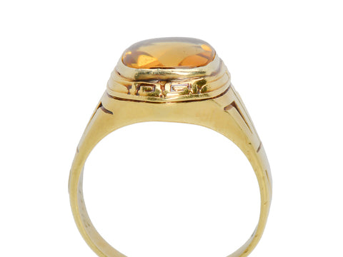 Larter & Sons Vintage Citrine Ring