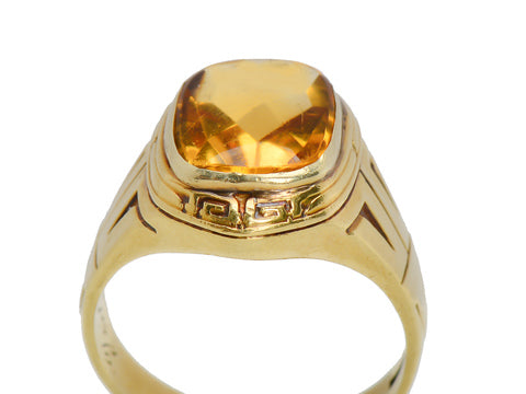 Larter & Sons Vintage Citrine Ring
