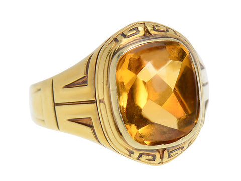 Larter & Sons Vintage Citrine Ring