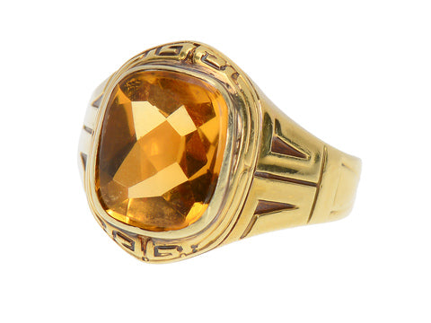 Larter & Sons Vintage Citrine Ring