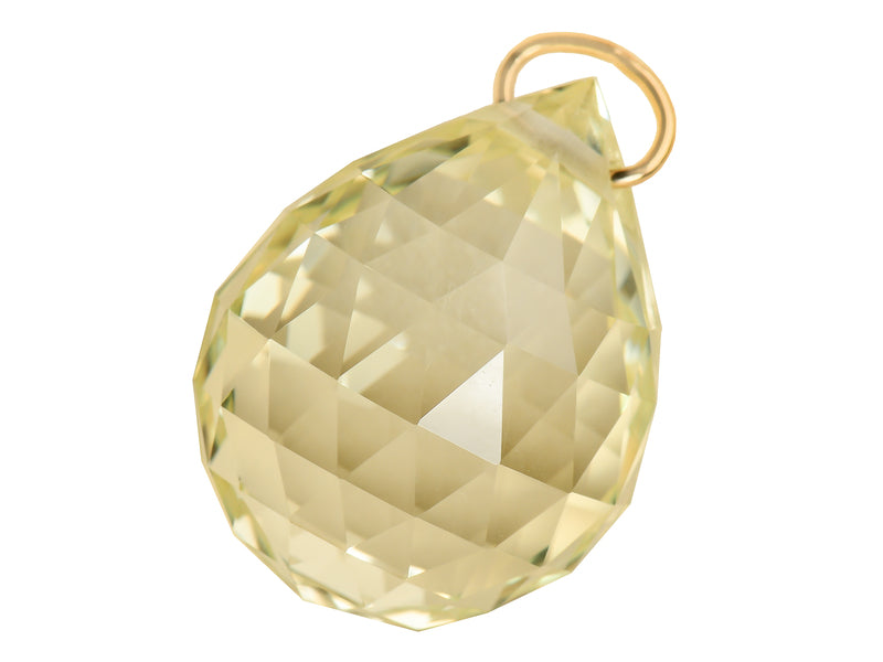 Briolette Bombshell - 85 Carat Citrine Teardrop
