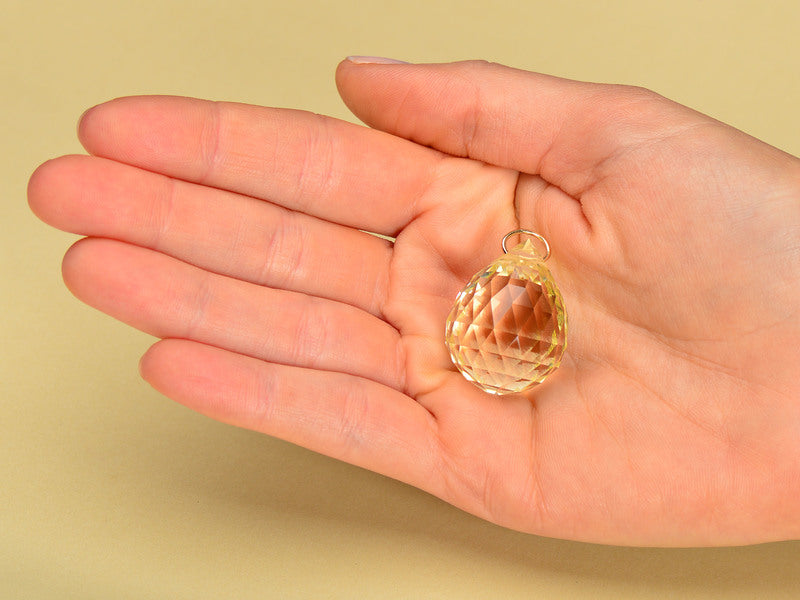 Briolette Bombshell - 85 Carat Citrine Teardrop