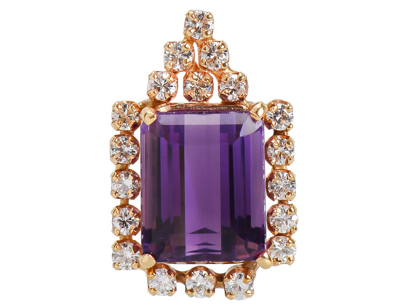 Who Can Resist: Vintage Amethyst Pendant