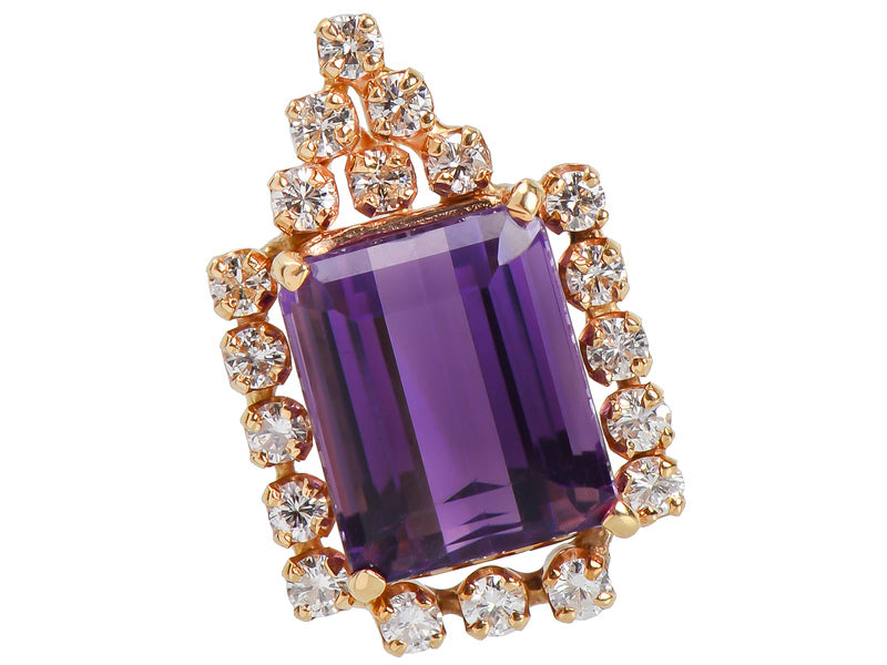 Who Can Resist: Vintage Amethyst Pendant