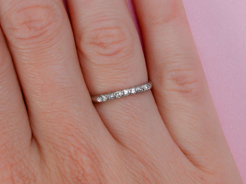 Platinum Diamond Wedding Ring