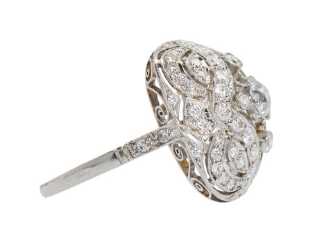 Wearable Art - Eco Friendly Diamond Ring