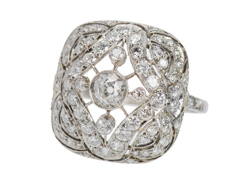 Wearable Art - Eco Friendly Diamond Ring