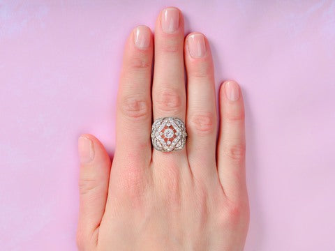 Wearable Art - Eco Friendly Diamond Ring