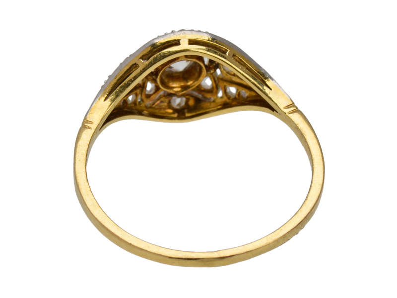 Engagement Elegance -  Antique Diamond Ring