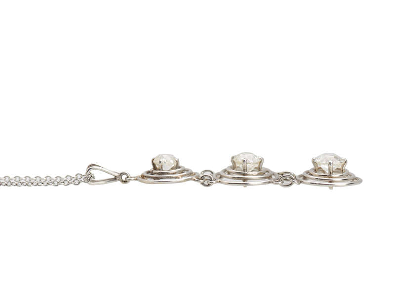 Art Deco Vintage Diamond Pendant