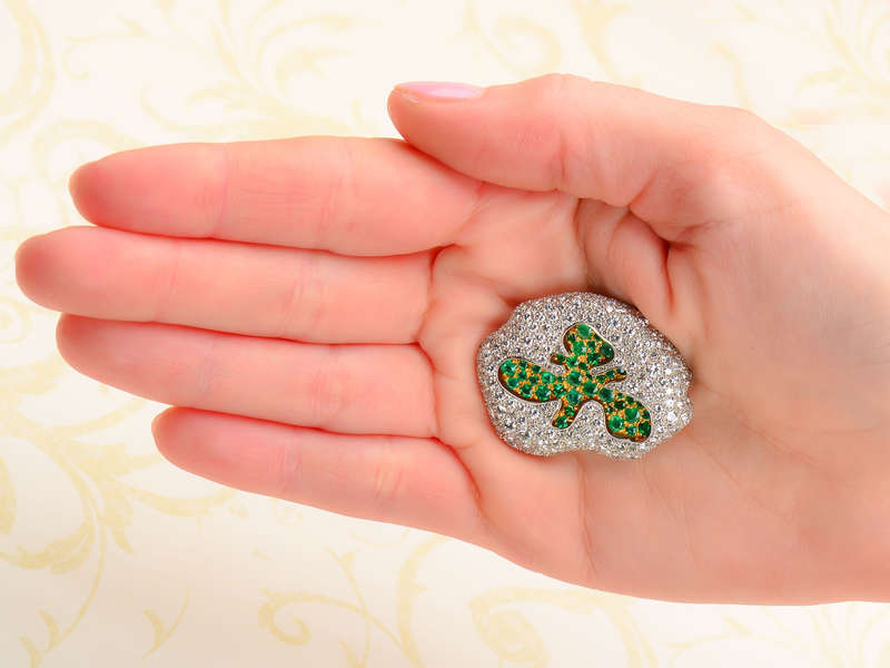 Kandinsky Inspired Brooch by Max Pollinger