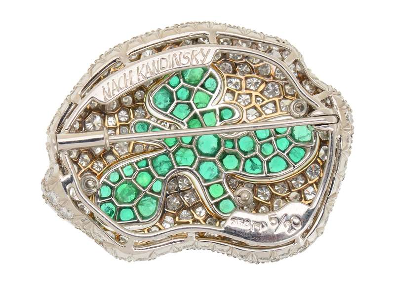 Kandinsky Inspired Brooch by Max Pollinger