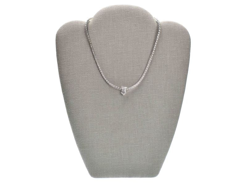 Evermore - Mid Century Diamond rivire Necklace