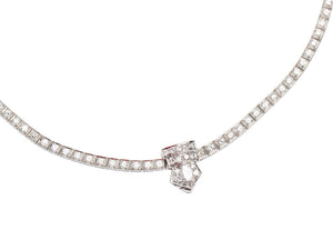 Evermore - Mid Century Diamond rivire Necklace