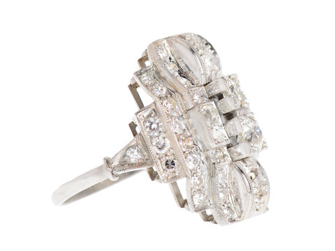 Glam Diamond Cocktail Ring