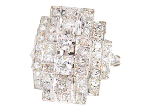 Glam Diamond Cocktail Ring