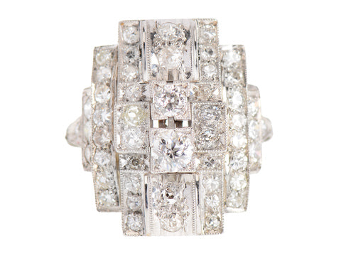 Glam Diamond Cocktail Ring