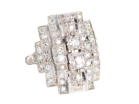 Glam Diamond Cocktail Ring