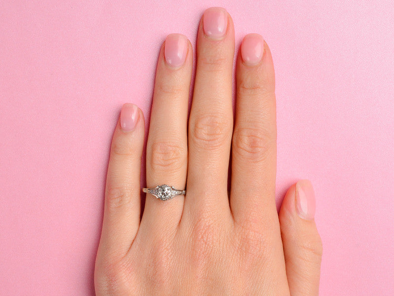Flames of Passion - Diamond Engagement Ring