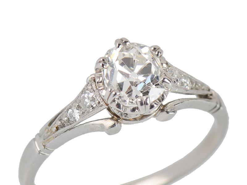 Flames of Passion - Diamond Engagement Ring