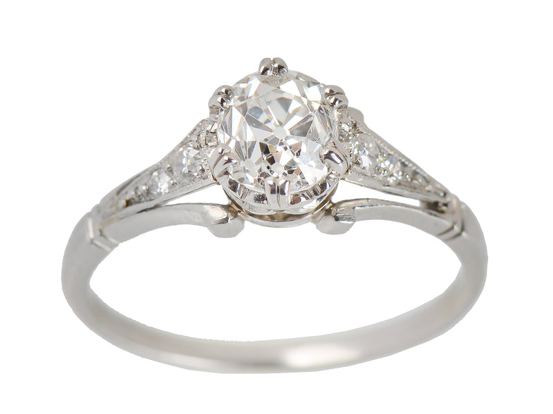 Flames of Passion - Diamond Engagement Ring