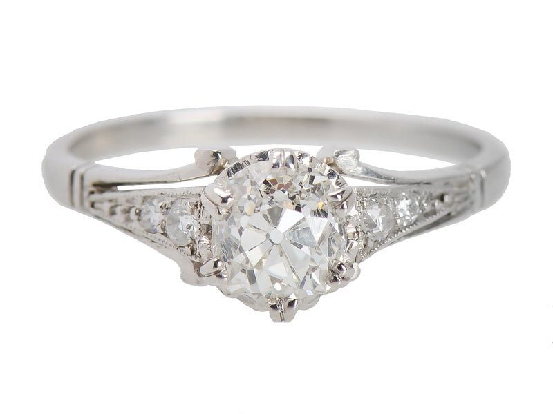 Flames of Passion - Diamond Engagement Ring