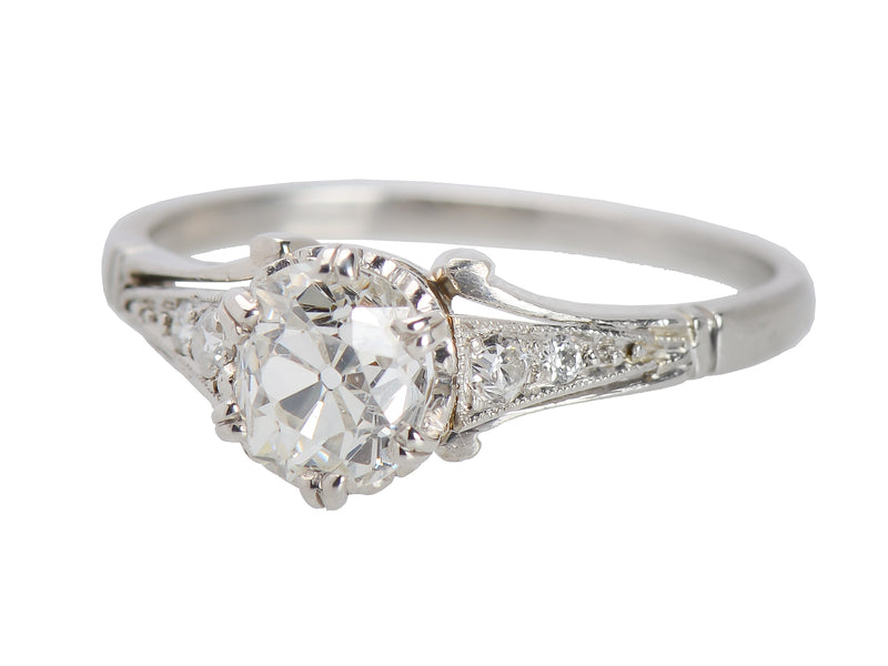 Flames of Passion - Diamond Engagement Ring