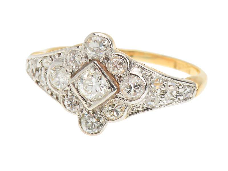
                      
                        Rapture - Diamond Art Deco Engagement Ring
                      
                    