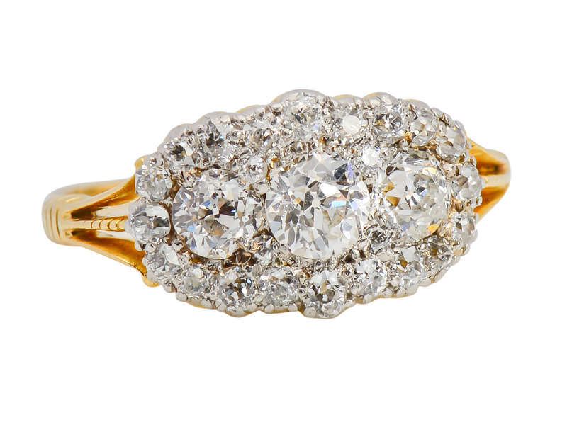 
                      
                        Group Hug - Diamond Trilogy Cluster Ring
                      
                    