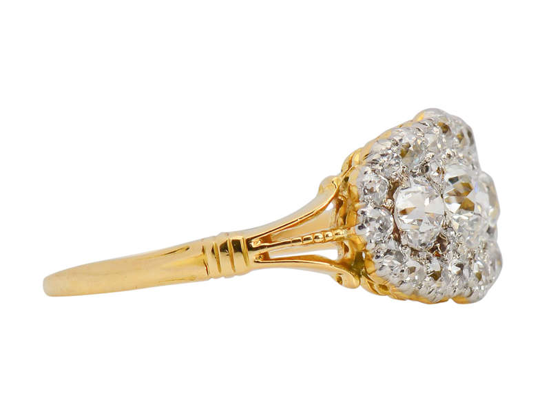 Group Hug - Diamond Trilogy Cluster Ring