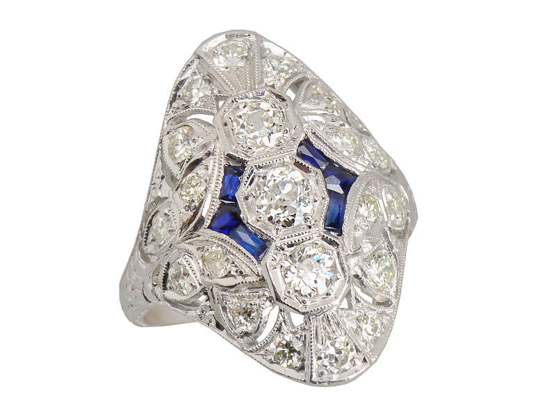 Dress Rehearsal - Art Deco Ring