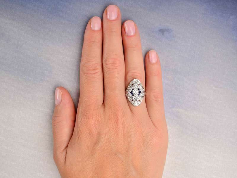 Dress Rehearsal - Art Deco Ring