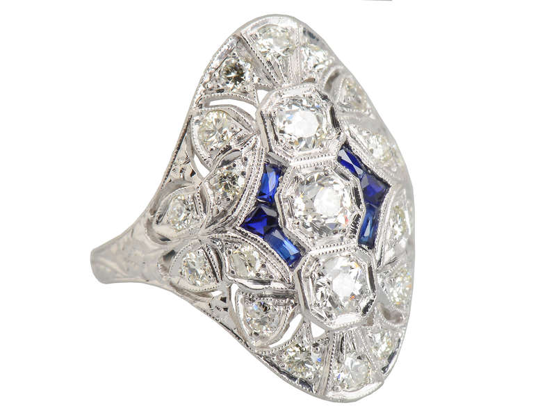 Dress Rehearsal - Art Deco Ring